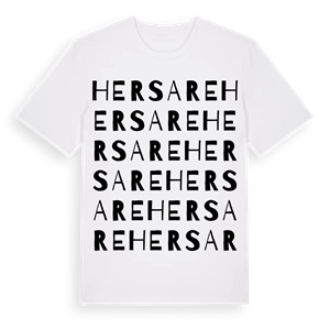 Hersare ordlek t-shirt – ekologisk bomull t-shirt från Pinshirt