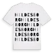 Hildesborg ordlek t-shirt