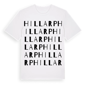 Hillarp ordlek t-shirt – ekologisk bomull t-shirt från Pinshirt