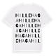 Hillehaga ordlek t-shirt