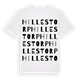 Hillestorp ordlek t-shirt