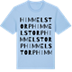Blue Soul t-shirt med Himmelstorp ordlek t-shirt