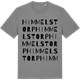 Mid Heather Gray t-shirt med Himmelstorp ordlek t-shirt