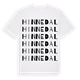 Hinnedal ordlek t-shirt