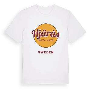 Hjärås cirkel t-shirt – ekologisk bomull t-shirt från Pinshirt