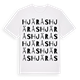 White t-shirt med Hjärås ordlek t-shirt