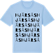 Blue Soul t-shirt med Hjärsås ordlek t-shirt