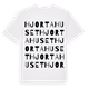 Hjortahuset ordlek t-shirt