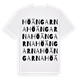 Höängarna ordlek t-shirt
