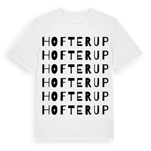 Hofterup ordlek t-shirt – ekologisk bomull t-shirt från Pinshirt