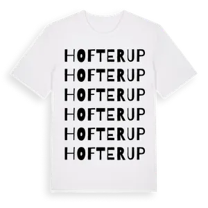 Hofterup ordlek t-shirt – ekologisk bomull t-shirt från Pinshirt