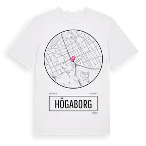 Högaborg t-shirt – ekologisk bomull t-shirt från Pinshirt
