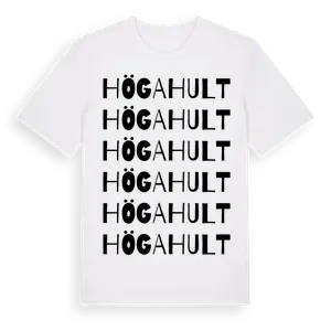 Högahult ordlek t-shirt – ekologisk bomull t-shirt från Pinshirt