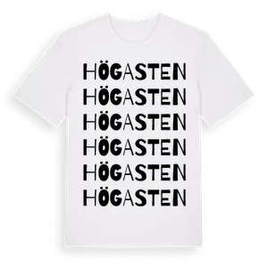 Högasten ordlek t-shirt – ekologisk bomull t-shirt från Pinshirt