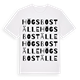 Högs boställe ordlek t-shirt
