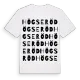 Högseröd ordlek t-shirt