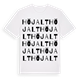 Höjalt ordlek t-shirt