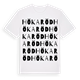 Hökaröd ordlek t-shirt