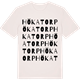 Vintage White t-shirt med Hökatorp ordlek t-shirt
