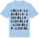 Blue Soul t-shirt med Höllviken ordlek t-shirt