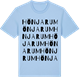 Blue Soul t-shirt med Hönjarum ordlek t-shirt