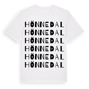 Hönnedal ordlek t-shirt – ekologisk bomull t-shirt från Pinshirt
