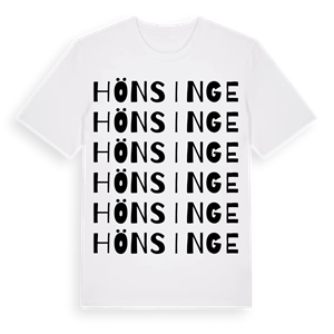 Hönsinge ordlek t-shirt – ekologisk bomull t-shirt från Pinshirt