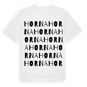 Horna ordlek t-shirt – ekologisk bomull t-shirt från Pinshirt