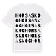 Horsaskog ordlek t-shirt