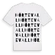 Hörtevall ordlek t-shirt
