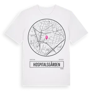 Hospitalsgården t-shirt – ekologisk bomull t-shirt från Pinshirt