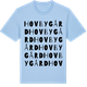 Blue Soul t-shirt med Hovbygård ordlek t-shirt