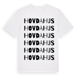 Hovdahus ordlek t-shirt – ekologisk bomull t-shirt från Pinshirt