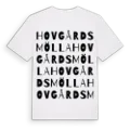 Hovgårdsmölla ordlek t-shirt