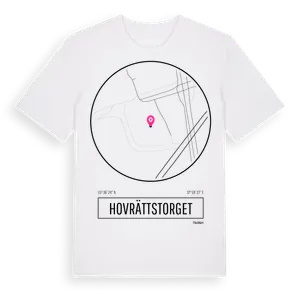 Hovrättstorget t-shirt – ekologisk bomull t-shirt från Pinshirt