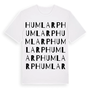 Humlarp ordlek t-shirt – ekologisk bomull t-shirt från Pinshirt