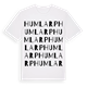 Humlarp ordlek t-shirt