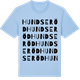 Blue Soul t-shirt med Hundseröd ordlek t-shirt