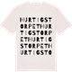 Vintage White t-shirt med Hurtigstorpet ordlek t-shirt