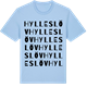 Blue Soul t-shirt med Hylleslöv ordlek t-shirt