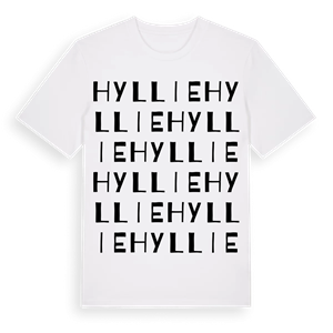 Hyllie ordlek t-shirt – ekologisk bomull t-shirt från Pinshirt