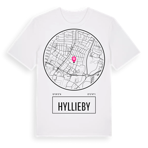 Hyllieby t-shirt – ekologisk bomull t-shirt från Pinshirt