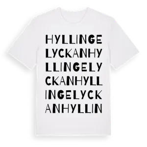 Hyllingelyckan ordlek t-shirt – ekologisk bomull t-shirt från Pinshirt