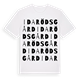 Idaröds gård ordlek t-shirt