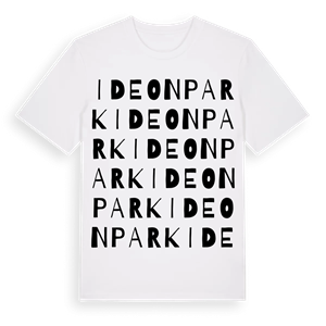 Ideon Park ordlek t-shirt – ekologisk bomull t-shirt från Pinshirt