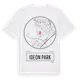 White t-shirt med Ideon Park t-shirt