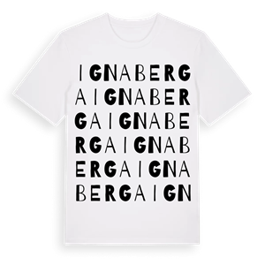 Ignaberga ordlek t-shirt – ekologisk bomull t-shirt från Pinshirt