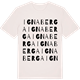 Vintage White t-shirt med Ignaberga ordlek t-shirt