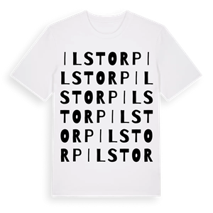 Ilstorp ordlek t-shirt – ekologisk bomull t-shirt från Pinshirt
