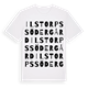 Ilstorps Södergård ordlek t-shirt